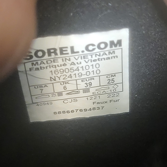 Sorel Tofino II Womens Waterproof Faux Fur Lined Insulated Outdoor Boots, 7 NEW - Picture 14 of 15